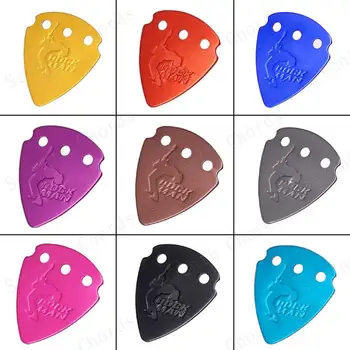 20 Adet Alüminyum Alaşımlı Metal Ağır Bas Gitar Seçtikleri Mızrap Çalma Gitar Seçtikleri, Kalınlığı 1.0 mm