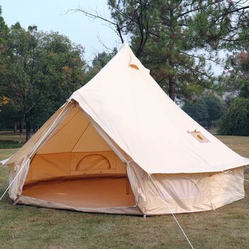 3X3X2 M 4 Sezon Su Geçirmez Yurt Çadır Moğolistan Yurt Aile Seyahat Anti Sivrisinek Güneş Barınak Gölgelik Plaj Açık Kamp Çadırı
