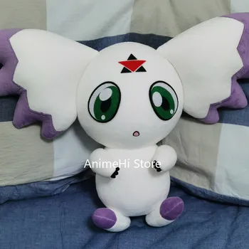 Anime Culumon peluş oyuncak Digimon Dijital Canavarlar Şekil Bebek 45 cm El Yapımı Cosplay Dolum Yastık Hediye için Çocuk