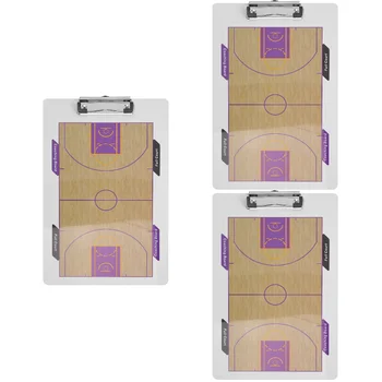 Basketbol Boardclipboard Beyaz Tahta Kuru Koçluk silinebilir kalem Strateji Accessoriesc Teknikleri Yazı Tahtaları Dosya Pedi Malzemeleri