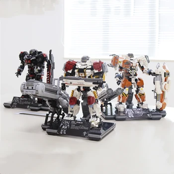Decool 11001 11002 11003 MOC Robot Modeli El Çalışma Mech Montaj Yapı Taşı tuğla oyuncaklar Çocuklar İçin Noel Hediyeleri