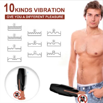 Erkek Masturbator Gerçekçi Elektrikli mastürbasyon kupası Erkekler için Yetişkin Oral Seks Fincan Yumuşak Derin Boğaz Seks Makinesi Seks Oyuncakları Erkekler için