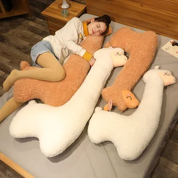 Internet Ünlü Ürünleri Alpaka Ragdoll Bebek Bebek Bacak Destekleyen Kızlar Büyük Boy uyku yastığı peluş oyuncak TikTok