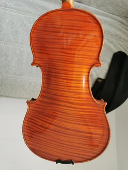 Italyan Düz Colorred kırmızı keman, Avrupa ladin Stradivarius keman 4/4 high-end violino durumda, Brezilyalı yay, rosin,