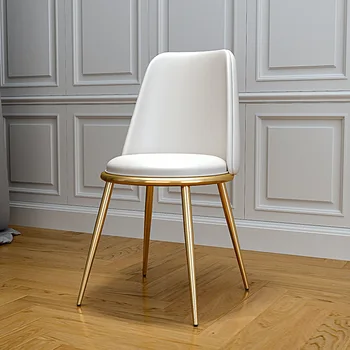 İskandinav Restoran Otel Yemek Sandalyesi Internet Ünlü kozmetik Sandalye Arkalığı Tırnak Tabure Modern Basit Ev Yemek Sandalyesi