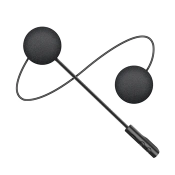 Kablosuz Motosiklet Kask Kulaklık Dahili Pil Bluetooth uyumlu mikrofonlu kulaklıklar Motosiklet Aksesuarları