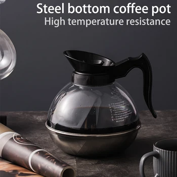 Kahve makinesi Fransız paslanmaz çelik pres Espresso Kahve Makinesi Yüksek Kaliteli Çift Duvar Yalıtımlı kahve çay makinesi Pot 1800ml
