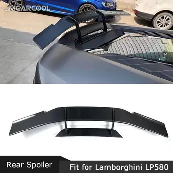 Kuru Karbon Fiber Arka Bagaj Dudak Spoiler Oto Araba Aksesuarları için Lamborghini Huracan LP580 LT610 EVO N tarzı