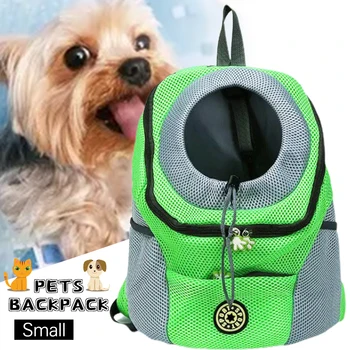Köpek Taşıyıcı Sırt Çantası Örgü Nefes Köpek Çanta Kafa Dışarı Tasarım Pet Ön Paketi Doggie Taşıma Sırt Çantası evcil hayvan sırt çantası G10