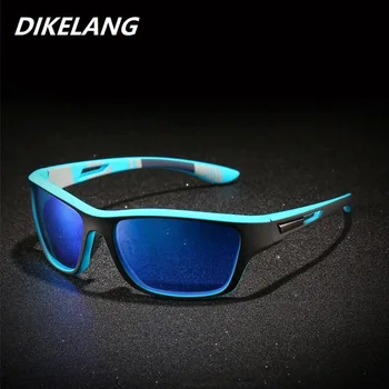 Moda Polarize Balıkçılık Güneş Gözlüğü Erkekler Kadınlar parlama Önleyici Spor Yürüyüş güneş gözlüğü Vintage Ayna Siyah Gözlük UV400 Gözlük