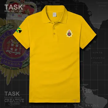Ordu Jamaika REÇEL Jamaikalı Taktik Askeri t shirt yeni Üstleri kısa kollu t-shirt polo gömlekler erkekler Spor formalar golf tenis