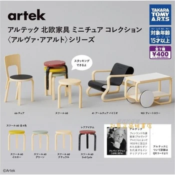 Orijinal Japonya T-ARTS Gashapon Kapsül Oyuncak Minyatür İskandinav Mobilya Basit Tarzı masif ahşap sandalye Masa Süsler Çocuklar Hediyeler