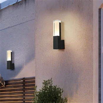 ORY açık aplik ışık alüminyum LED Modern duvar lambası su geçirmez IP65 yaratıcı dekoratif veranda bahçe sundurma balkon