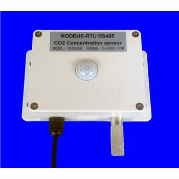 RS485 kızılötesi karbon dioksit CO2 aydınlık sıcaklık nem sensörü kontrolörü dörtü bir arada