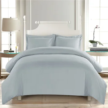 saf renk beyaz yorgan Yatak Setleri Otel Yorgan yatak örtüsü seti Kral ev Yatak Örtüsü Yastık kılıfı Yatak Odası dekorasyon Çift