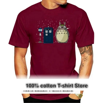 Totoro Harika T Shirt Gençlik O Boyun Kısa Kollu Dr Who Giyim Basit Tarzı Genç En İyi Görünümlü Erkek Gömlek Moda 2021