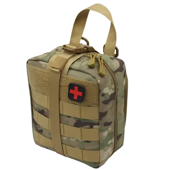 VULPO Molle Taktik Ilk Yardım Kitleri Tıbbi Çanta Acil Açık Ordu Avcılık Paketi Kamp hayatta kalma aracı Askeri EDC Kılıfı