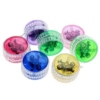 Yanıp Sönen LED YoYo Topu Klasik Çocuk Debriyaj Mekanizması Sihirli Yo-Yo Oyuncaklar Çocuklar İçin Hediye Oyuncak Parti Moda Oyuncak