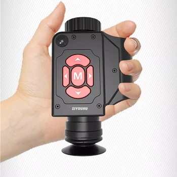 Yeni NW-HT06 Küçük Küçük Kızılötesi Termal Görüntüleme Gece Görüş Kapsamı El Kafa Monte Video Kamera Lazer Menzil İsteğe Bağlı