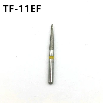 10 adet/takım dental elmas uç FG 1.6 mm Yüksek Hızlı Matkaplar Diş beyazlatma için Diş Hekimi Araçları TF-11EF