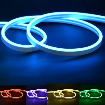 12V RGB Neon LED Şerit Açık Havada Tuya LED ışıkları esnek RGB Kısılabilir Neon IP67 su Geçirmez kelimeler dekorasyon işareti mektup çubuğu