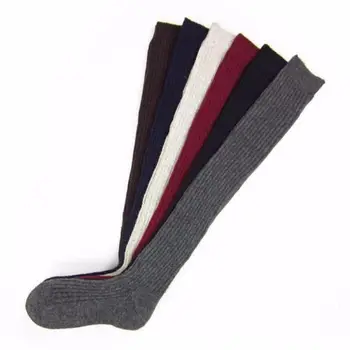 Kış sıcak Bayan Örgü Tığ Pamuk Kalın Uzun Çorap Uyluk Yüksek Tayt Moda Yeni Sıcak Bayanlar Çorap