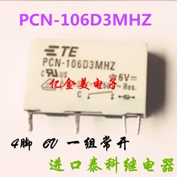 Yeni PCN-106D3MHZ 6VDC röle 4-pin 3A normalde açık bir grup