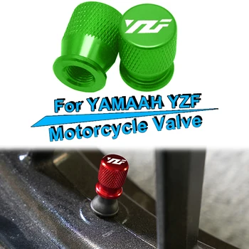 YZF motosiklet lastik Vana Hava Limanı Kök kapatma başlığı Fiş CNC Alüminyum Motosiklet Aksesuarları Yamaha YZF R3 R25 R6 R1 2013-2021
